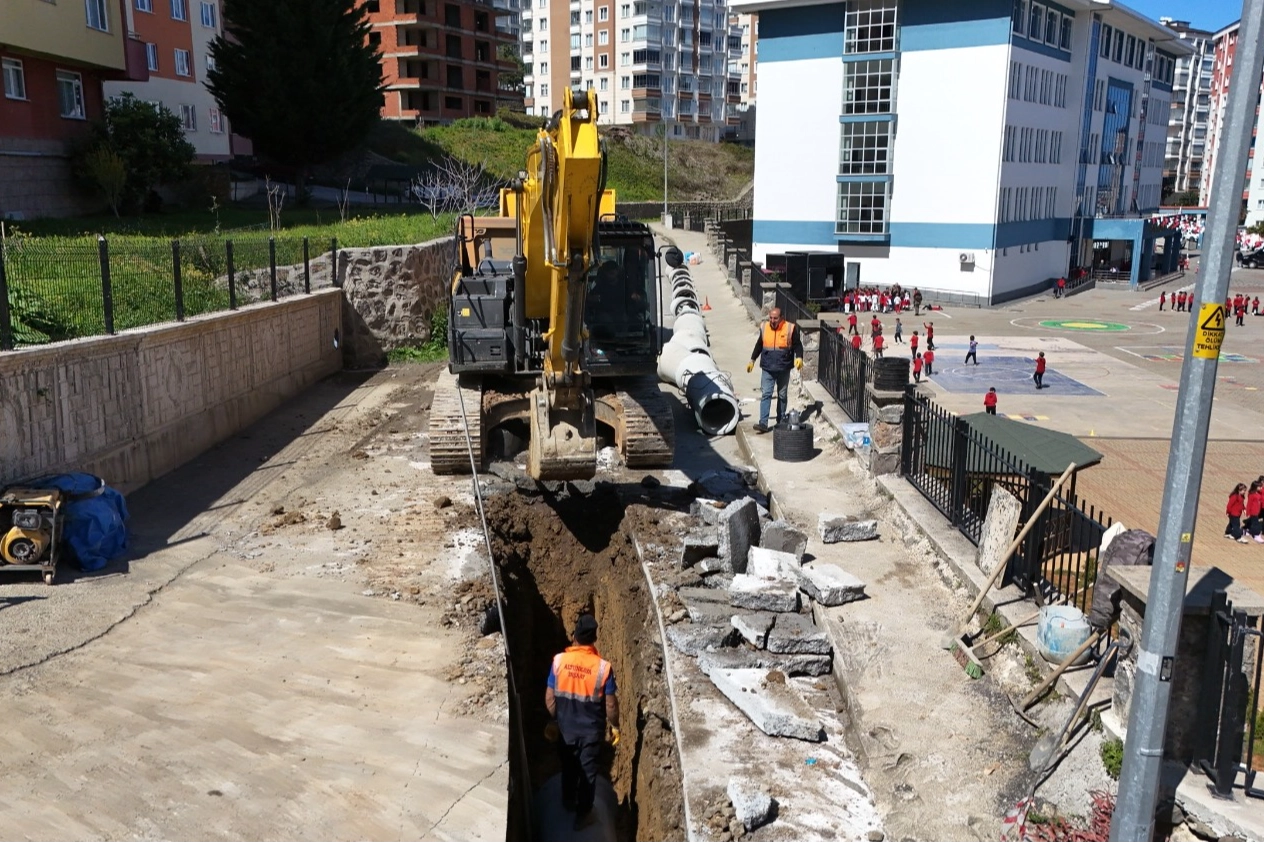 Ortahisar’da Altyapı Seferberliği: Su Baskınları Önleniyor
