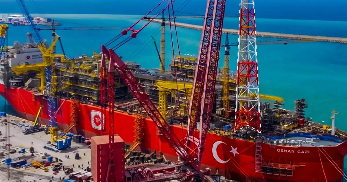 Osman Gazi İçin Alev Kulesi Yerleştirildi!