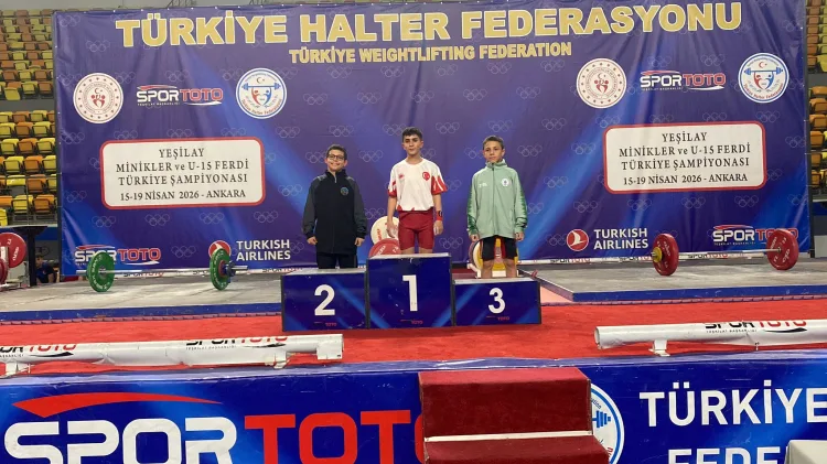 Osman Oğur, Türkiye Halter Şampiyonu!