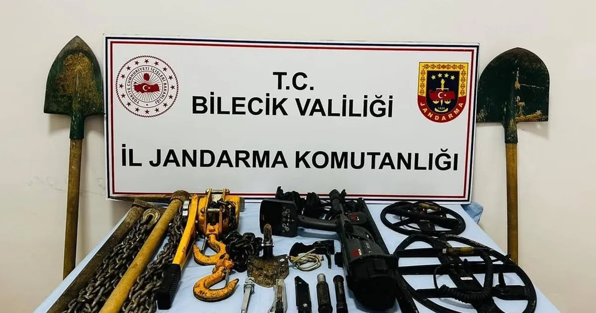 Osmaneli’nde Kaçak Kazı Operasyonu Gerçekleşti!
