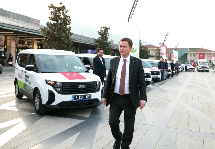 Osmangazi Belediyesi Araç Filosuna 41 Yeni Araç Ekledi