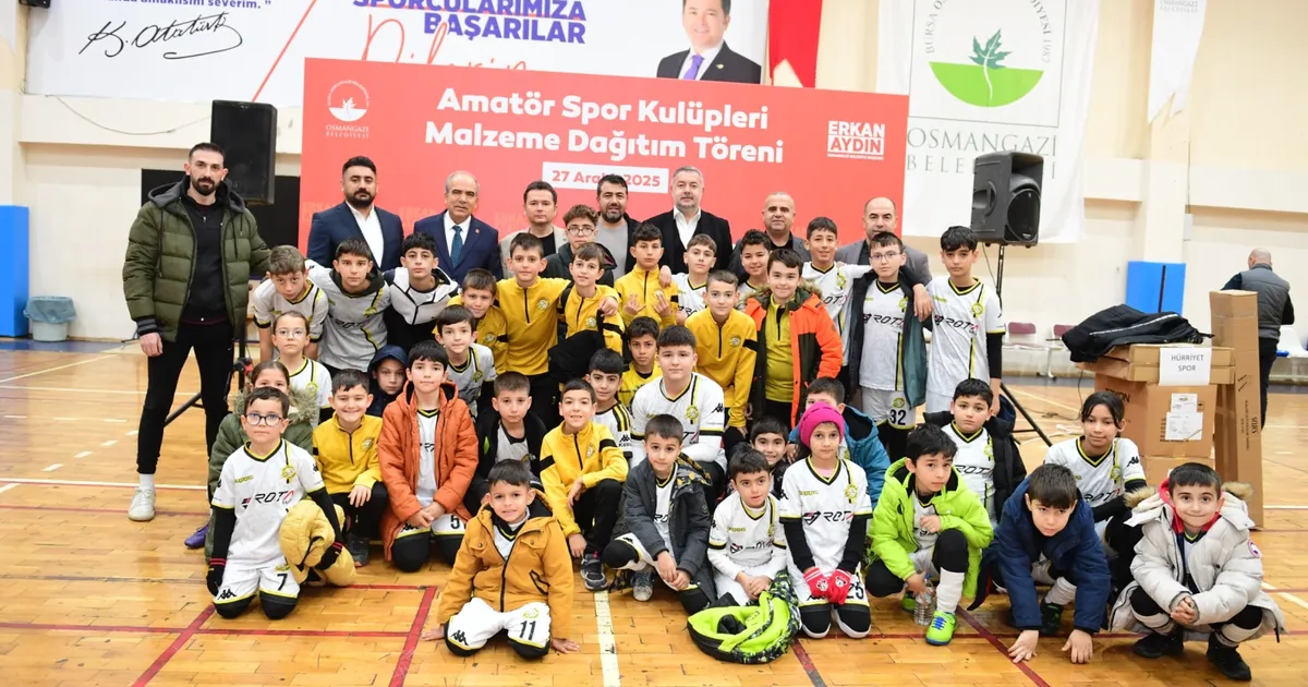 Osmangazi Belediyesi’nden Amatör Spor Kulüplerine Destek