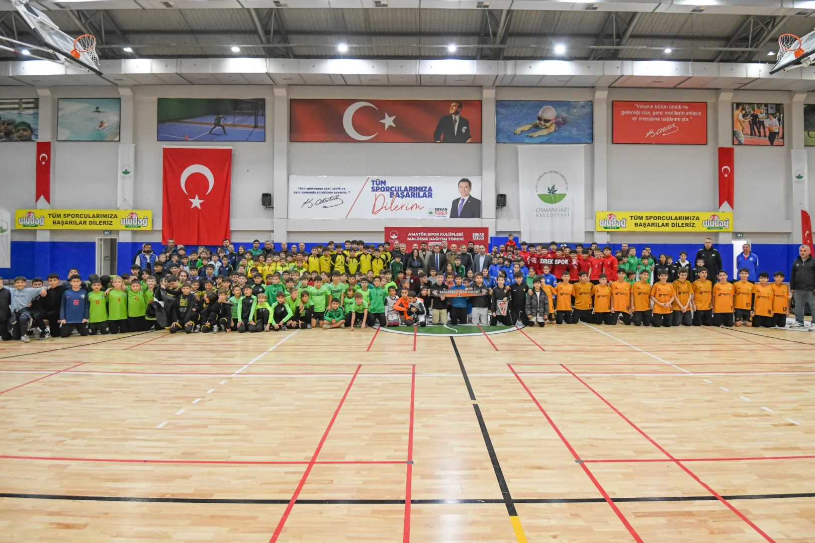 Osmangazi Belediyesi'nden Amatör Spor Kulüplerine Önemli Destek
