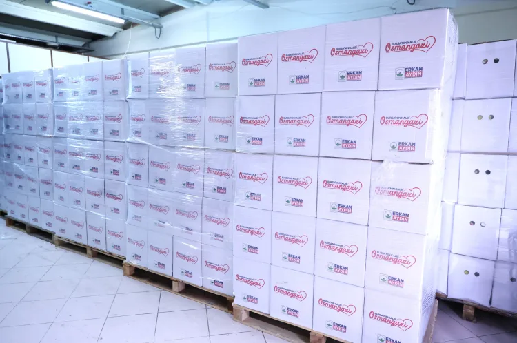 Osmangazi Belediyesi’nden Ramazan’da Yardım Eli!