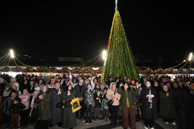 Osmangazi’da Yeni Yıl Coşkusu Zirveye Ulaştı!
