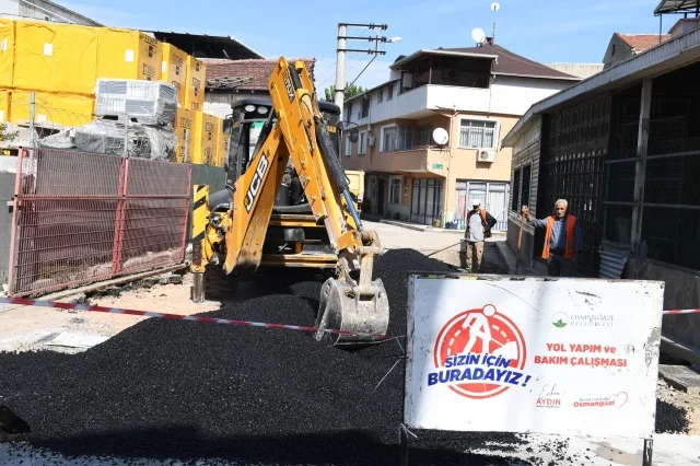 Osmangazi’de 9 Ayda 29 Bin Ton Asfalt Yapıldı!