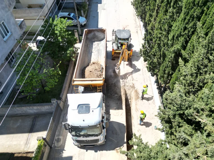Osmangazi’de Altyapı Yenileme Çalışmaları Devam Ediyor
