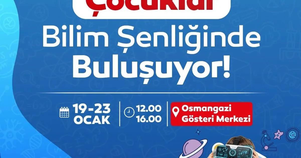 Osmangazi’de Bilim Şenliği: Gençler Buluşuyor!