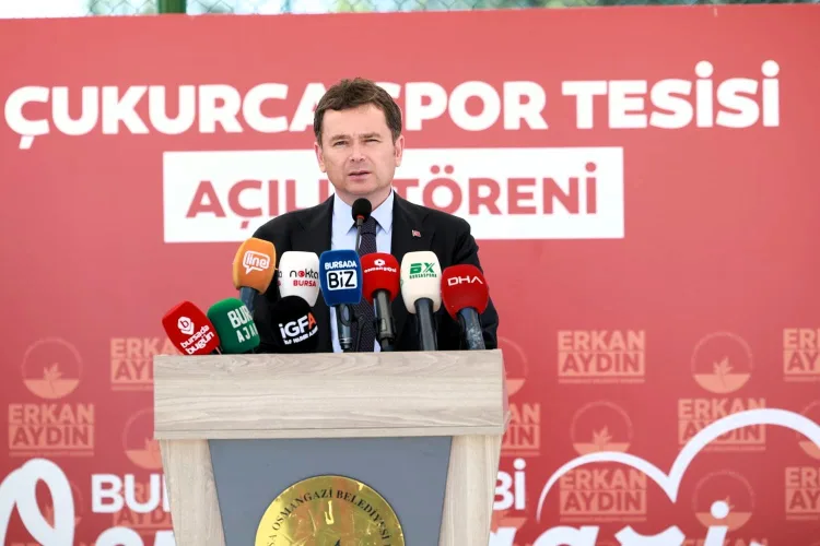 Osmangazi’de Çukurca Spor Tesisi Açılışı Yapıldı
