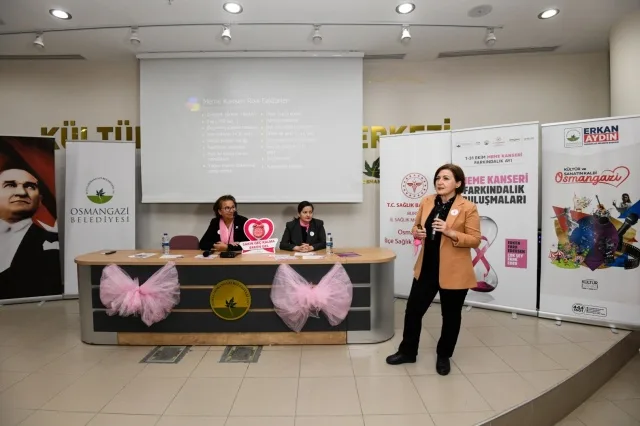 Osmangazi’de Meme Kanserine Karşı Bilinçli Adımlar
