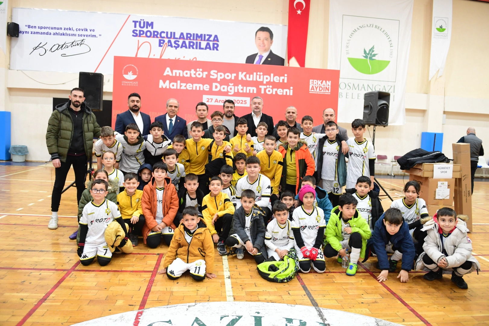 Osmangazi’den Amatör Spor Kulüplerine Destek!