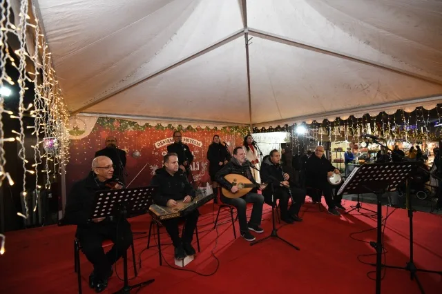 Osmangazi Meydanı’nda Yeni Yıl Müziği Coşkusu