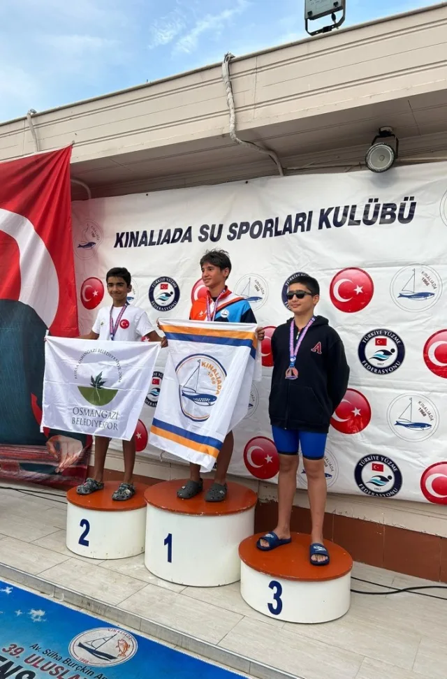 Osmangazi Yüzme Takımı, Prens Adaları’nda Madalya Kazandı!