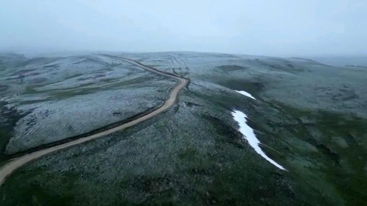 Osmanlı Yaylası’nda Bahar ve Kış Bir Arada