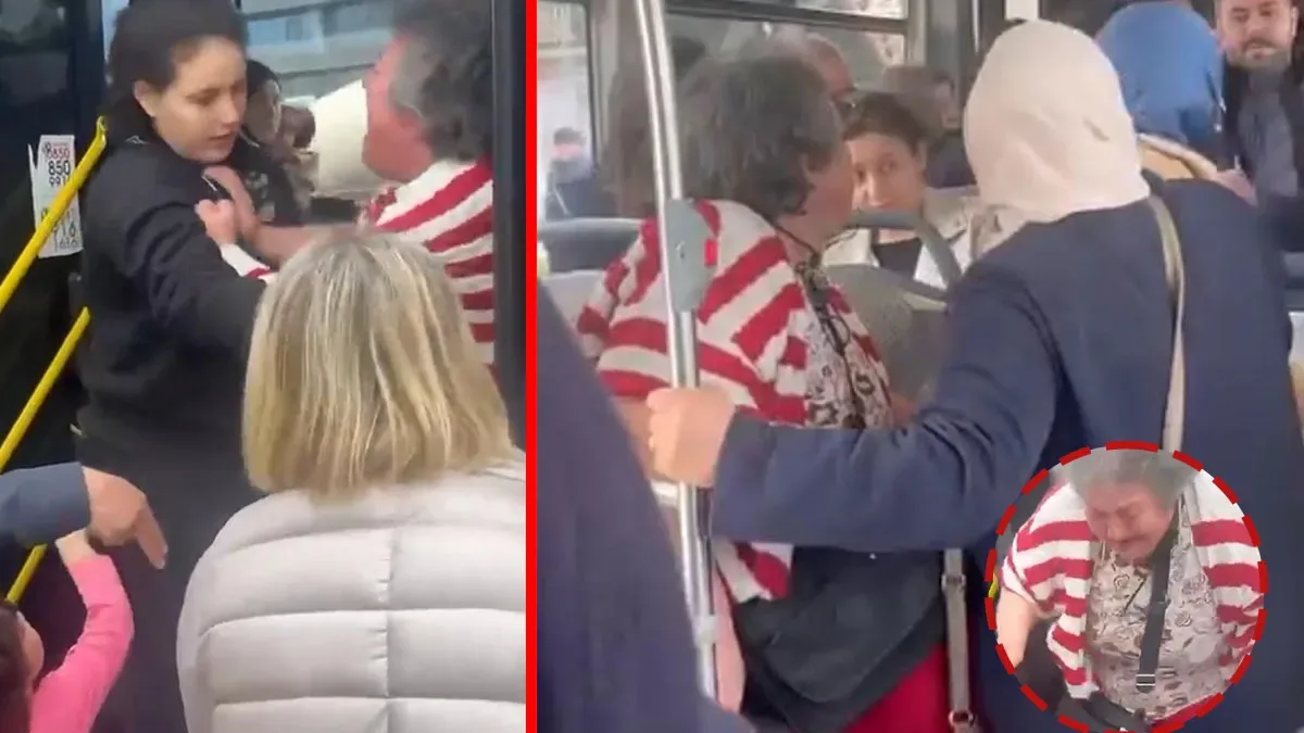 Otobüste Kavga: Şoför Kolunu Isırdılar!