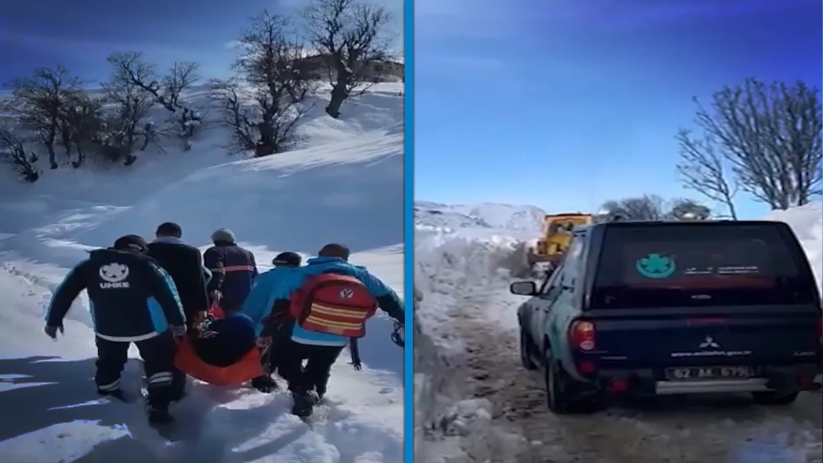 Ovacık’ta Karla Mücadele: Sağlık Ekipleri Seferber!