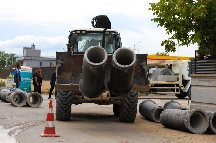 Ozanlar’a 2.500 Metrelik Yeni Yağmur Hattı