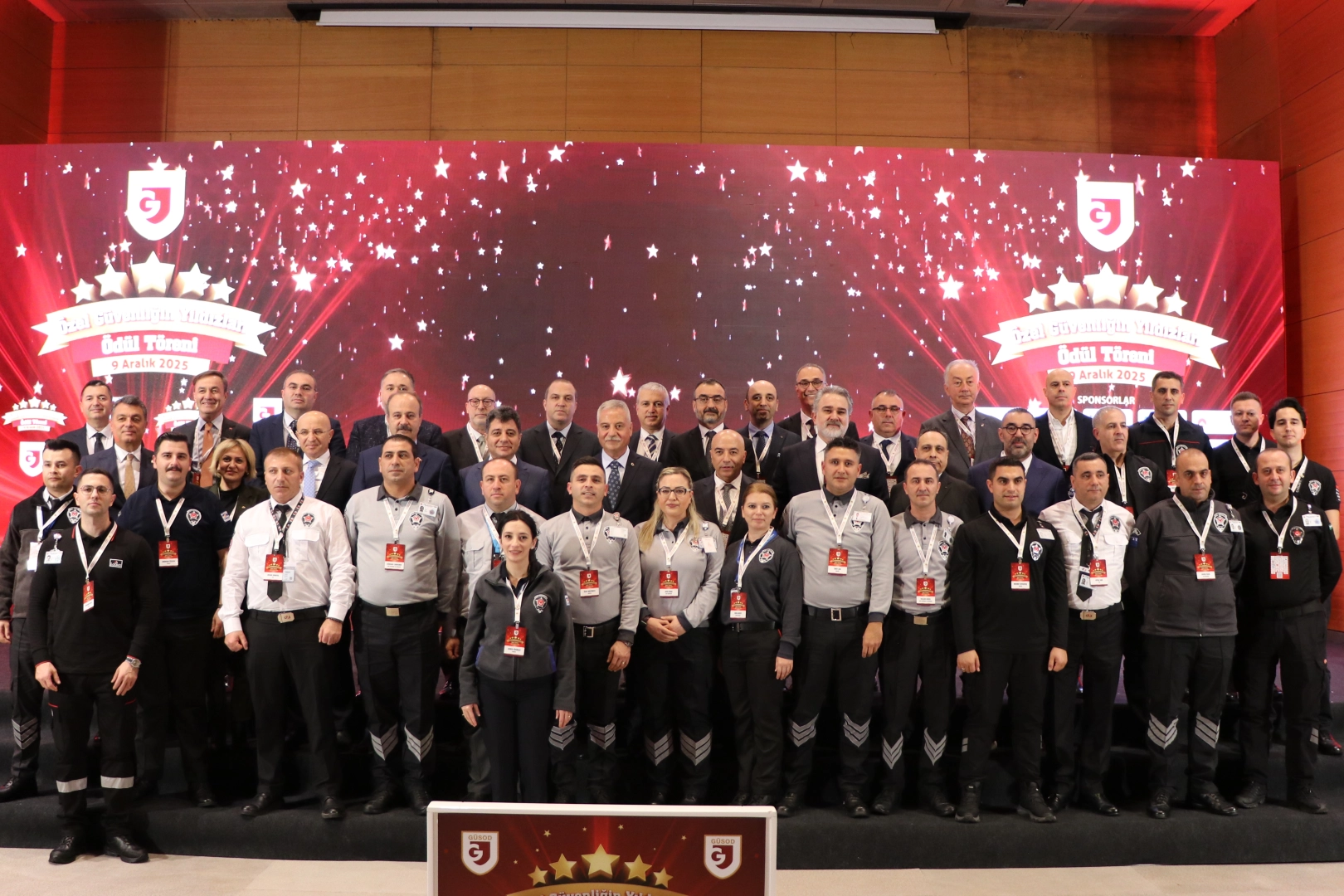 Özel Güvenlik Yıldızları Töreni İstanbul’da Gerçekleşti