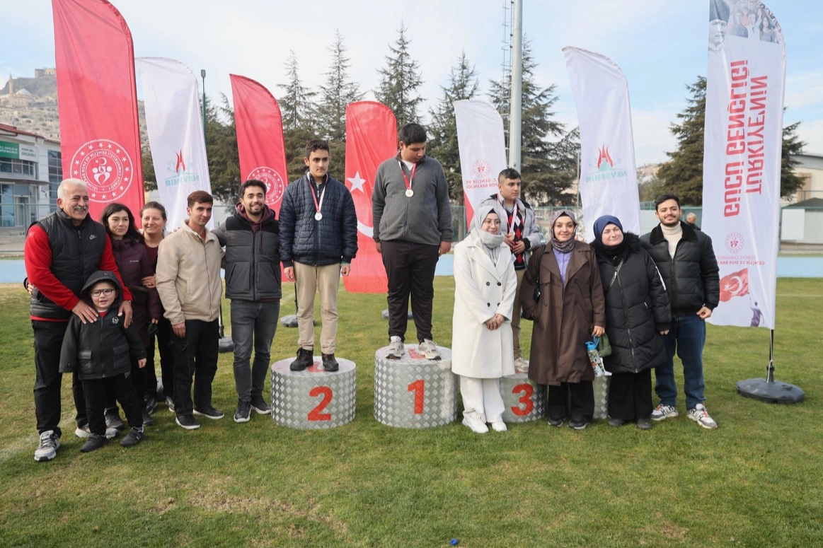 Özel Sporcular Nevşehir’de Atletizmle Parladı!