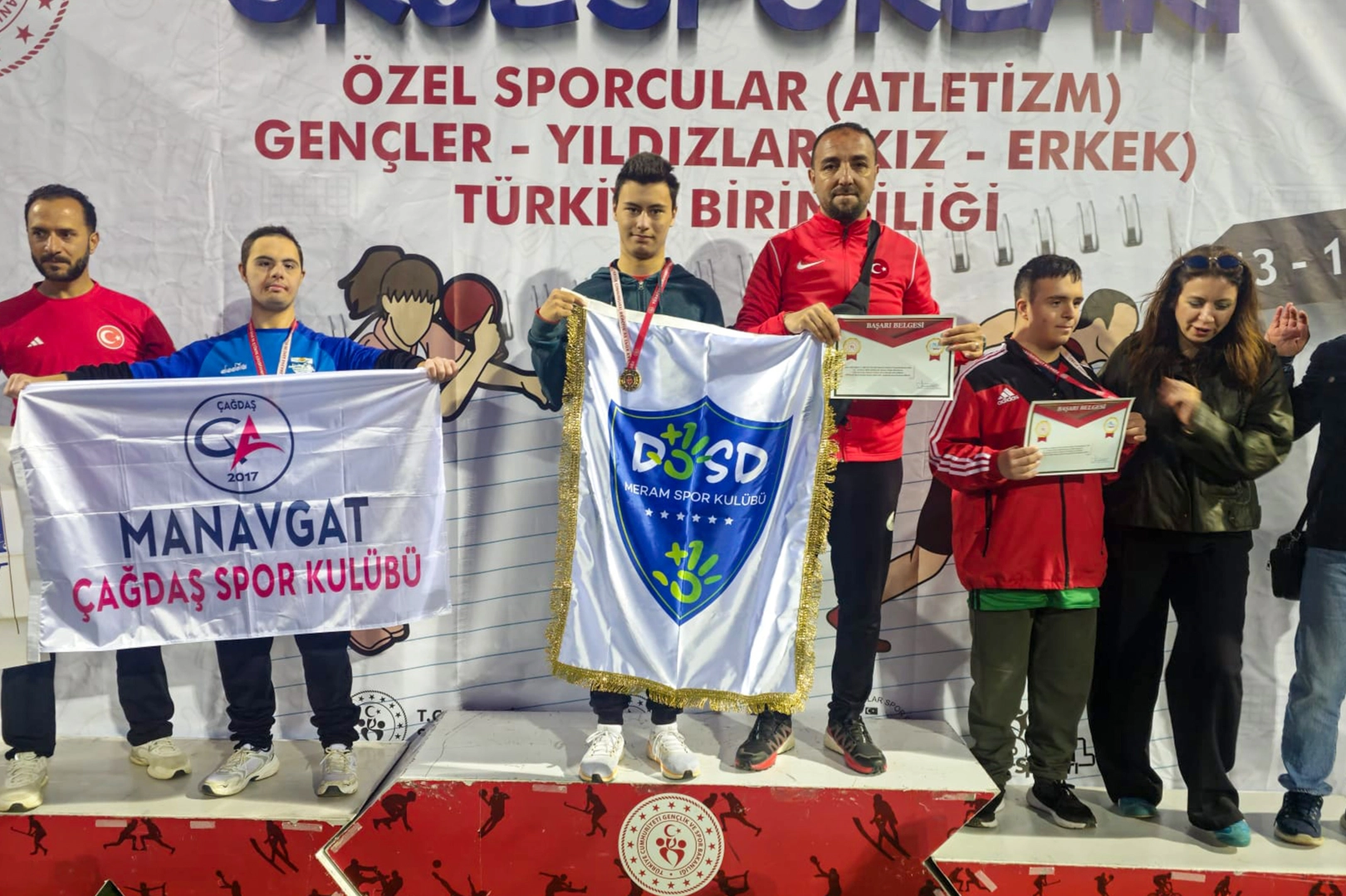 Özel Sporculardan Samsun’da Çifte Şampiyonluk