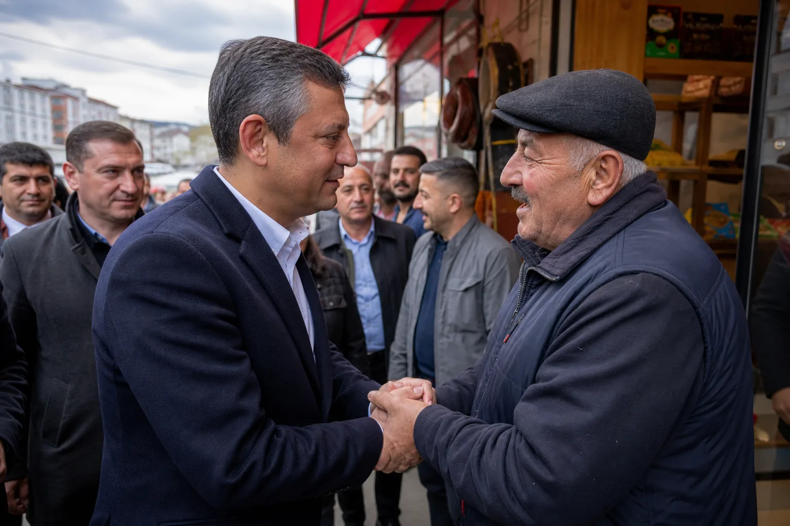 Özgür Özel Ardahan’da Esnafları Dinleyerek İktidarı Eleştirdi