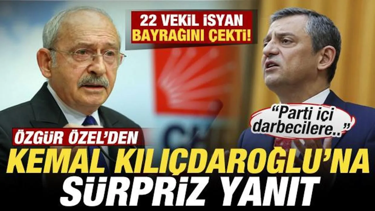Özgür Özel’den Kılıçdaroğlu’na Sert Yanıt!