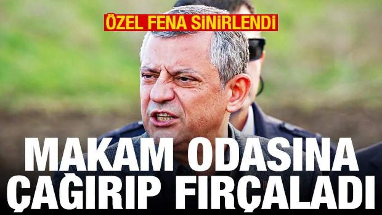 Özgür Özel’den Parti İçi Krize Sert Müdahale!