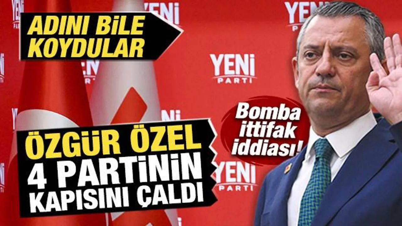 Özgür Özel’den Yeni İttifak: Türkiye İttifakı!