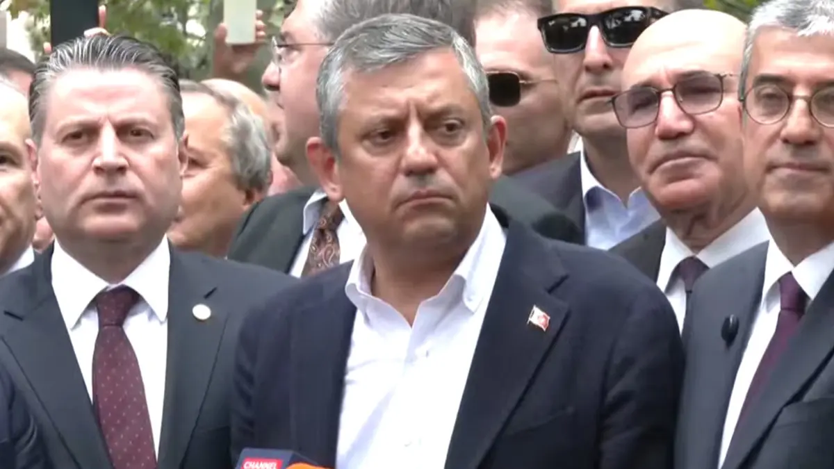 Son dakika | Yeni Parti lideri Özgür Özel den ilk açıklama!