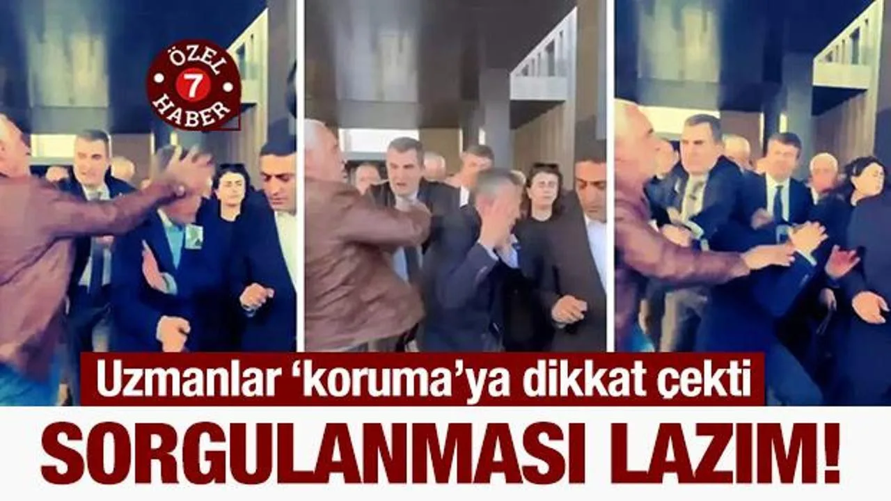 Özgür Özel’e Saldırı: Güvenlik Zafiyeti Tartışılıyor!