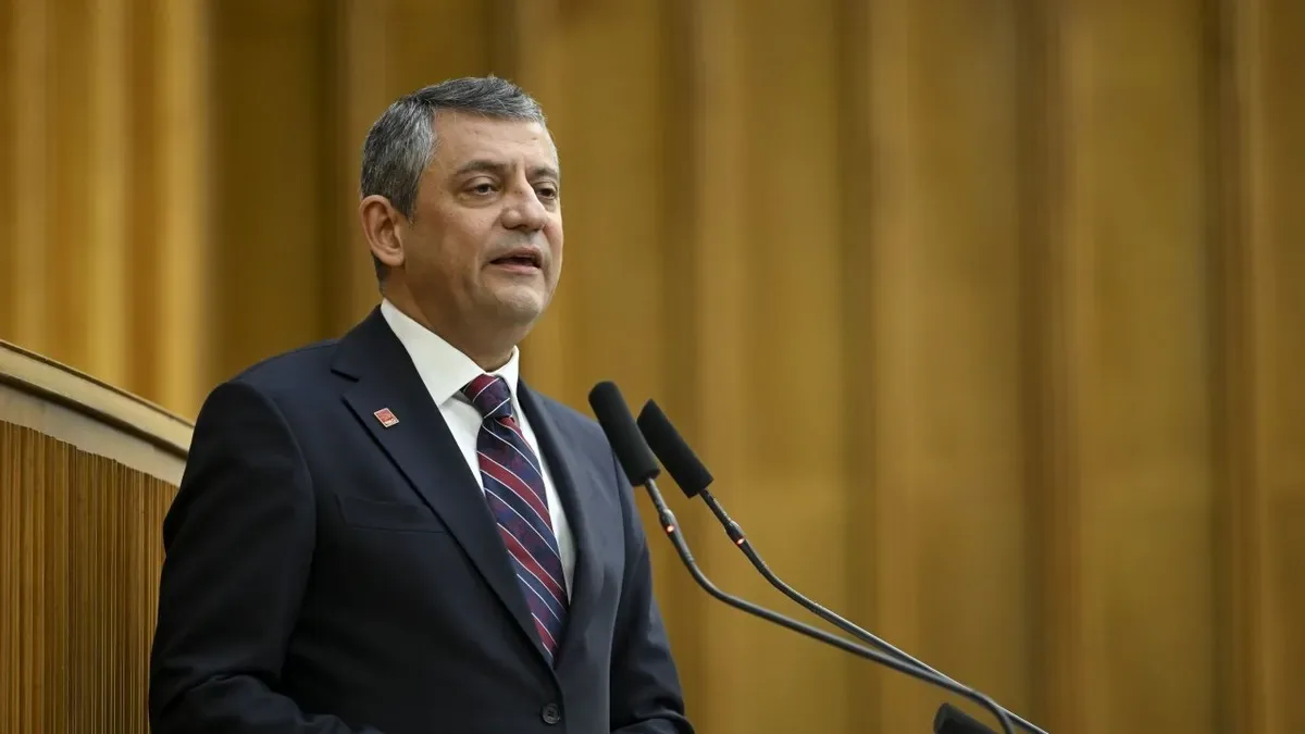 Özgür Özel’e Soruşturma Başlatıldı!