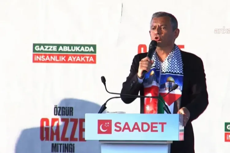 Özgür Özel: Filistin Mücadelesi Sonuna Dek Sürecek!