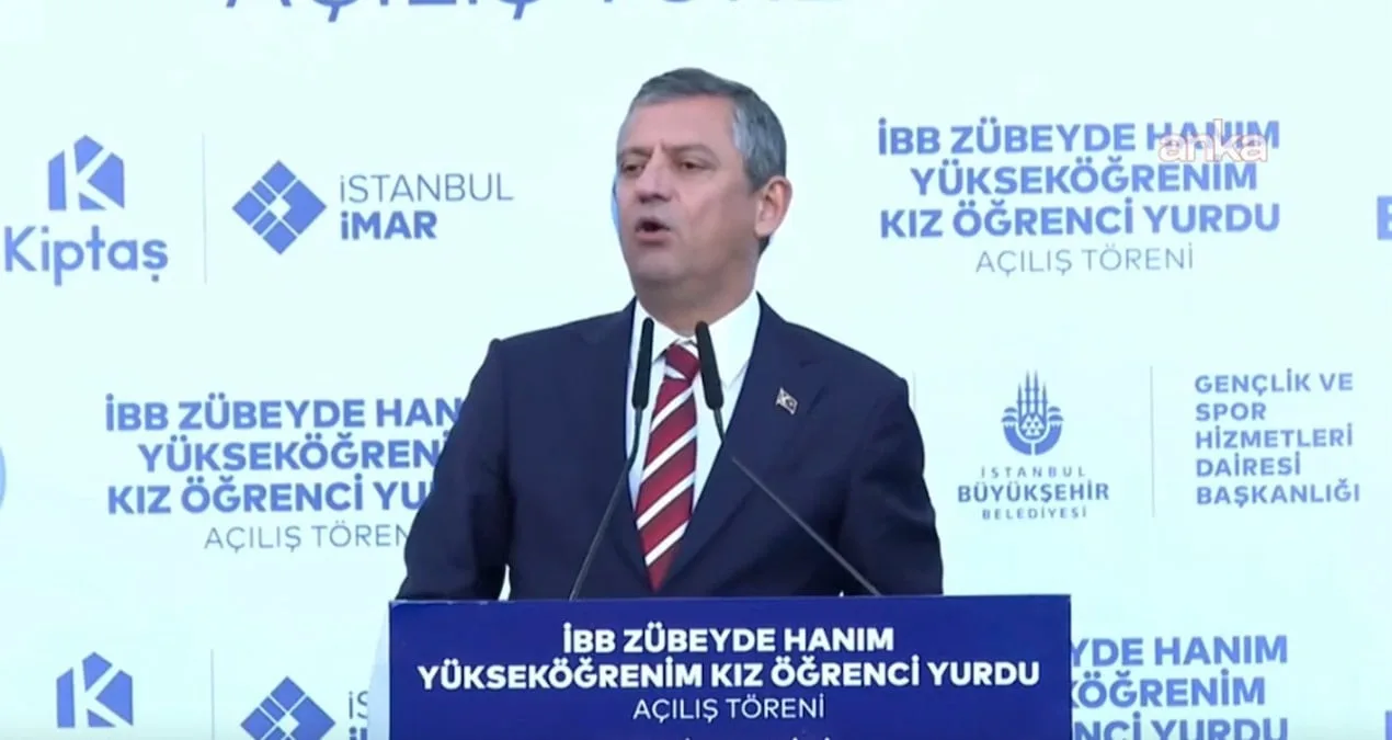 Özgür Özel: Gençler için umut dolu bir Türkiye!