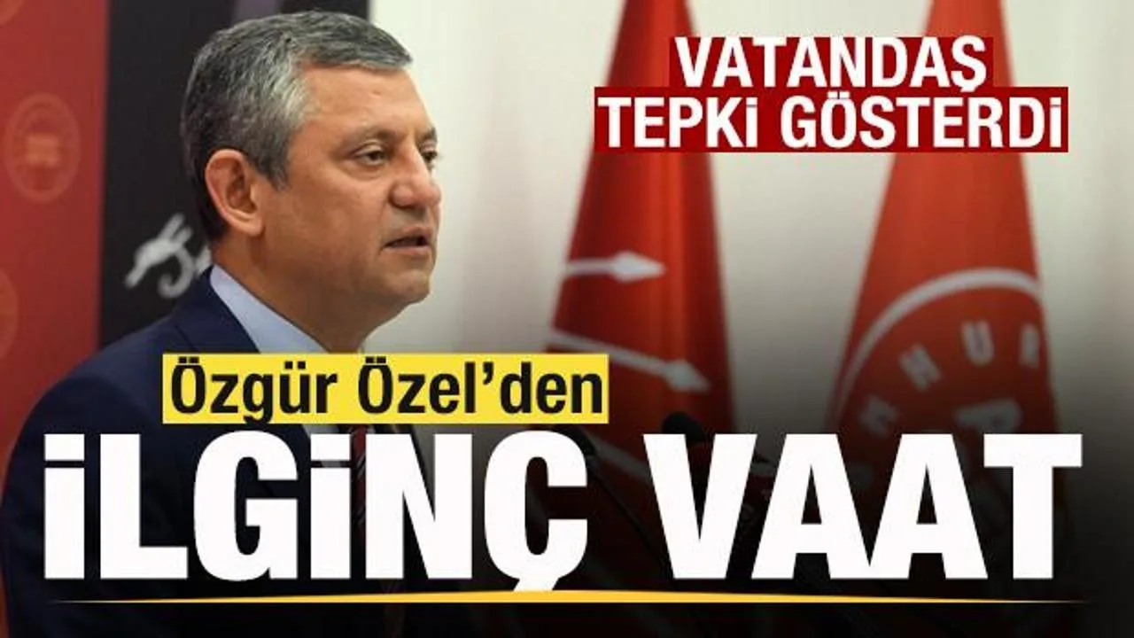 Özgür Özel’in Su Vaadi: Sorumluluk Kimde?