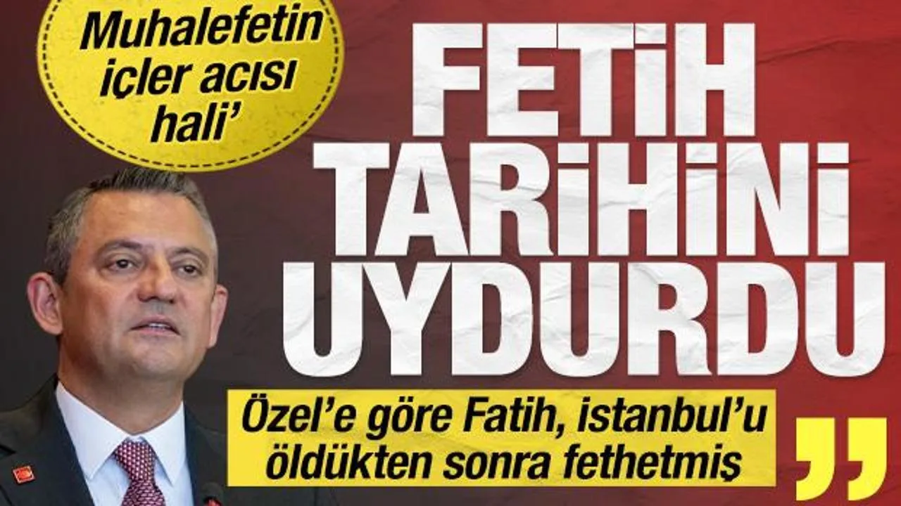 Özgür Özel’in Tarih Gafı Trabzon’da Gündem Oldu!