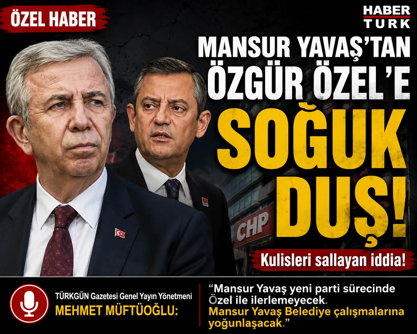 Özgür Özel’in Yeni Parti Planında Mansur Yavaş Sürprizi!