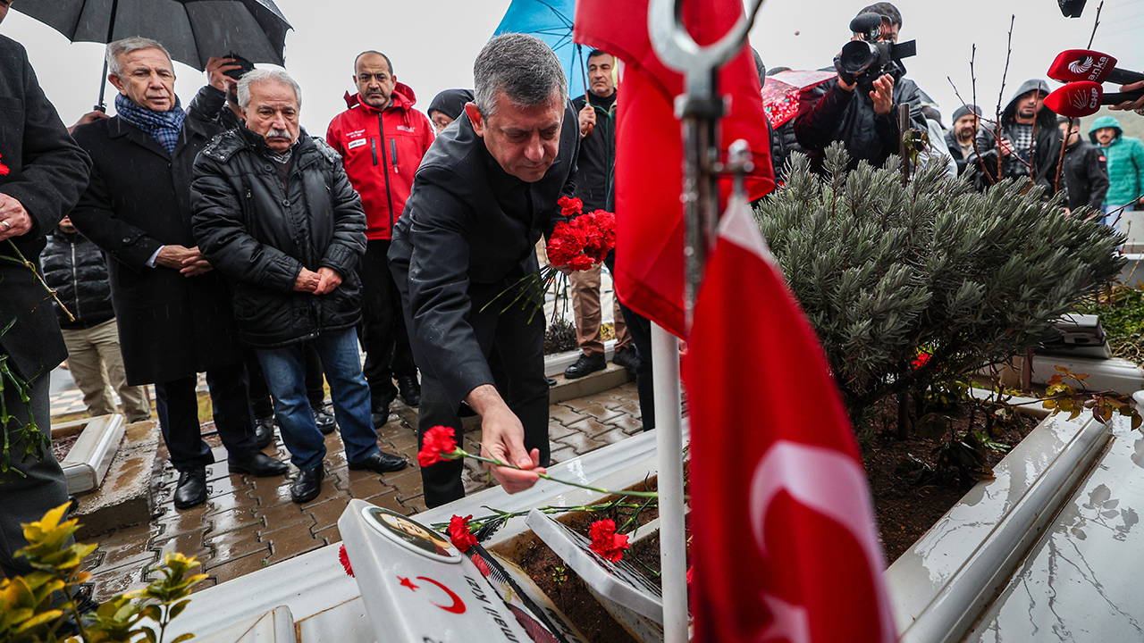 Özgür Özel, Kahramanmaraş’ta Deprem Şehitlerini Anımsadı