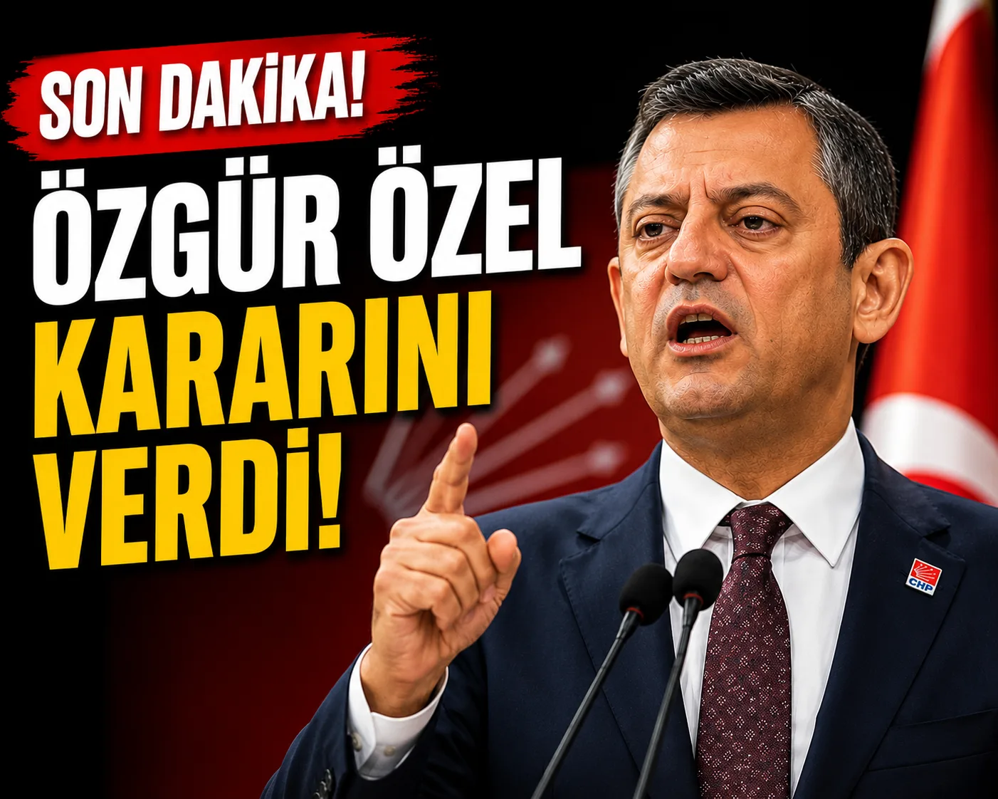 Özgür Özel kararını verdi!