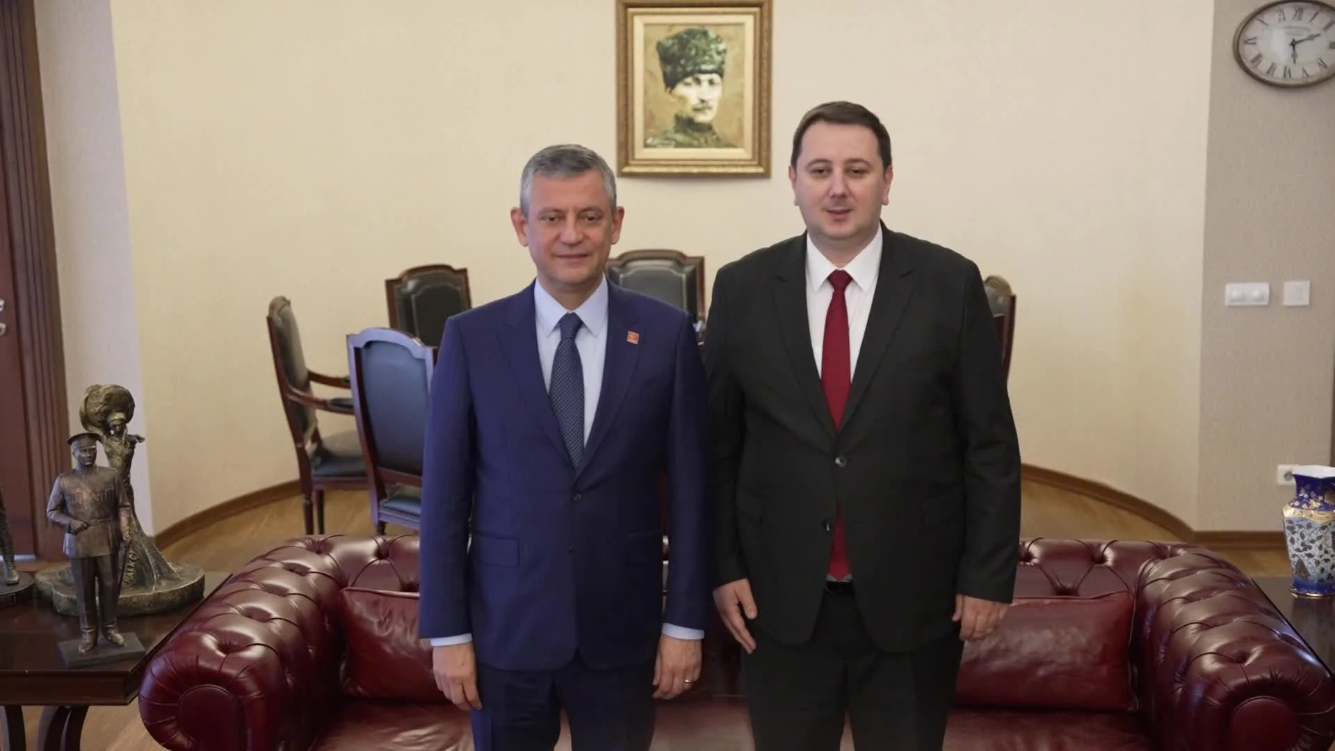 Özgür Özel, THP Lideri İbrahim’i Ağırladı