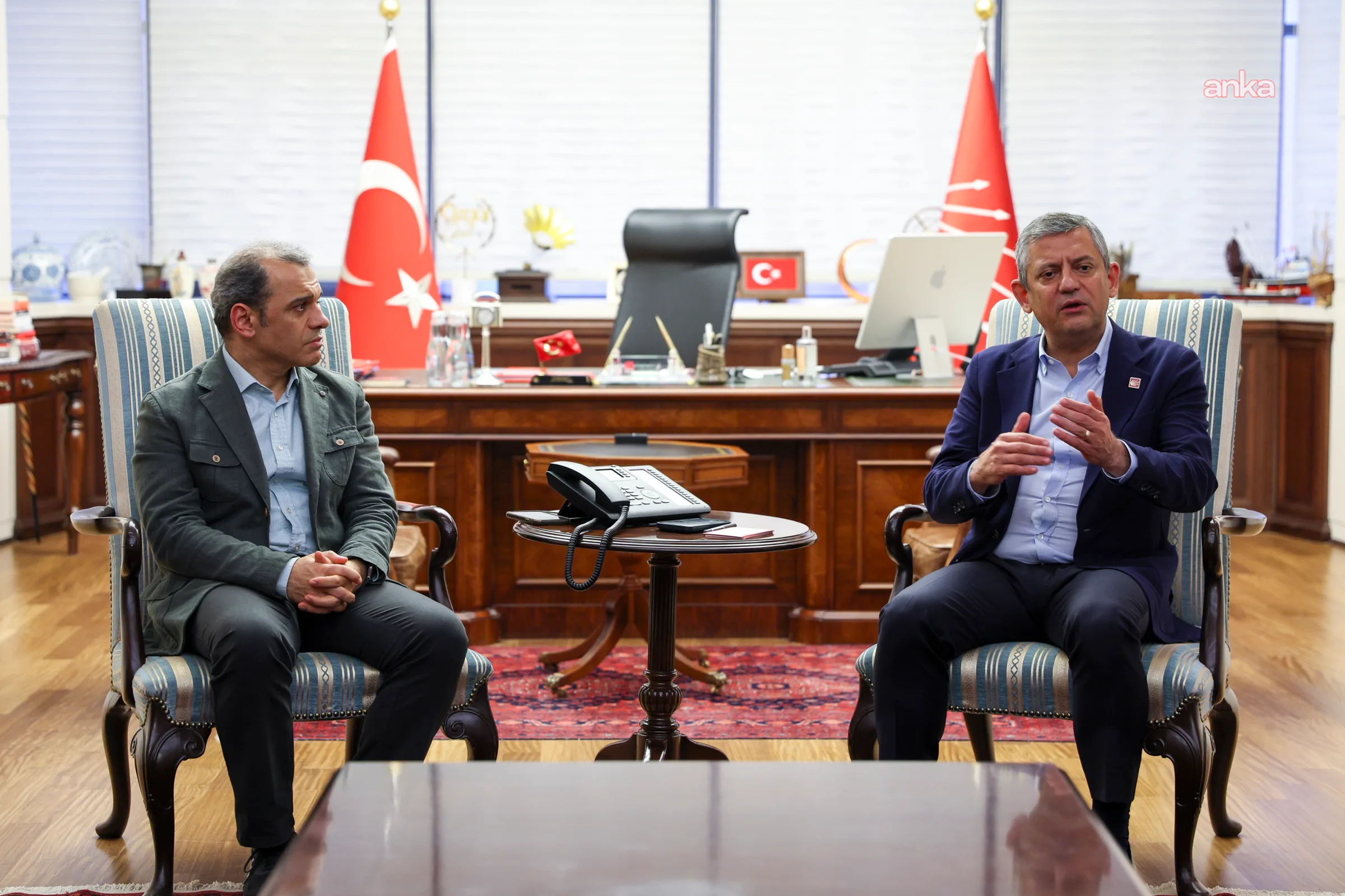 Özgür Özel, TTB Heyeti ile Dayanışma Ziyareti