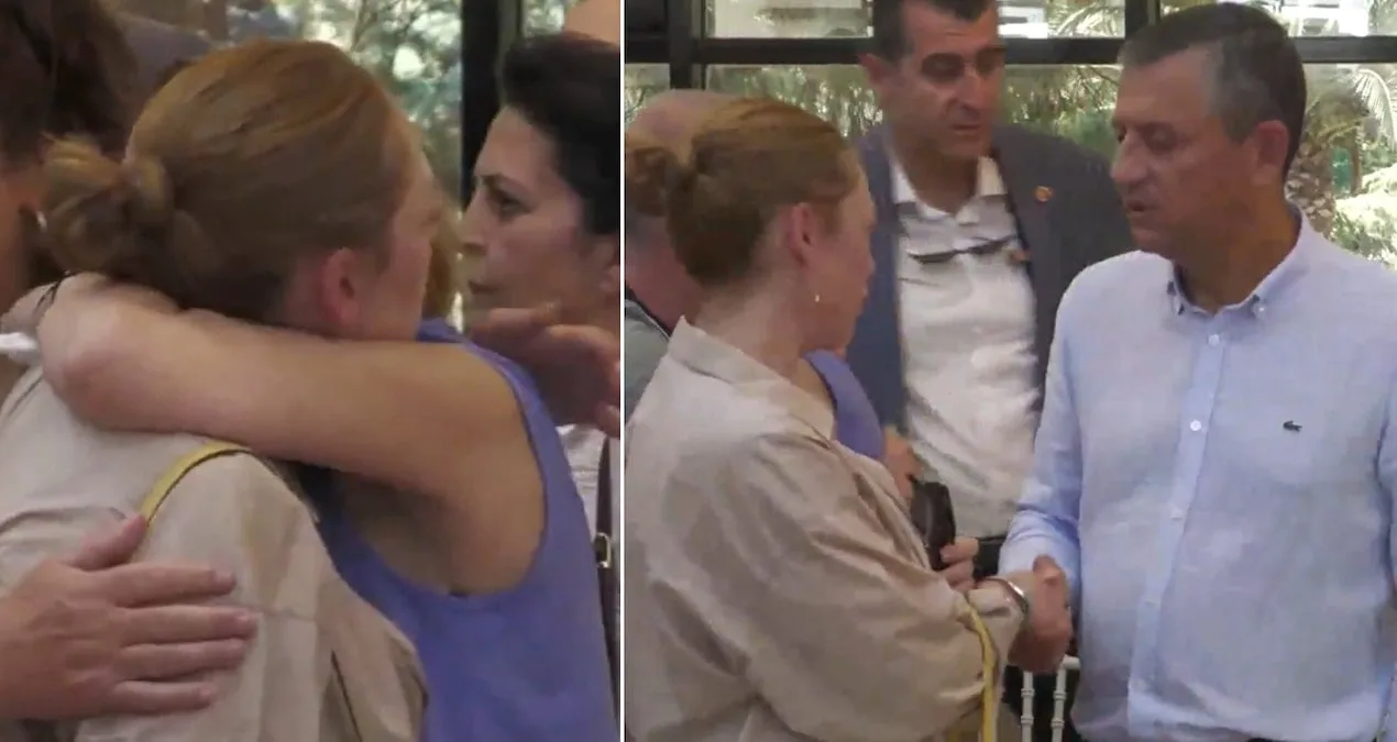Özgür Özel ve Nurcan Zeyrek’e Taziye Ziyareti