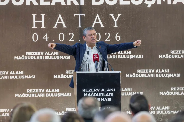 Özgür Özel ve Tugay’dan Hatay’a Destek Ziyareti