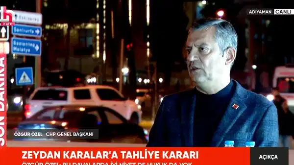 Özgür Özel: Zeydan Karalar’ın Tutukluluğu Haksızdı!