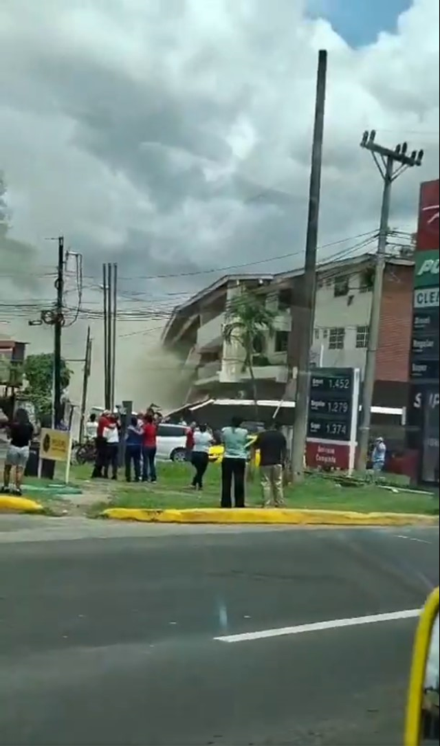 7.6 ile sallanan Panama'dan felaket görüntüleri