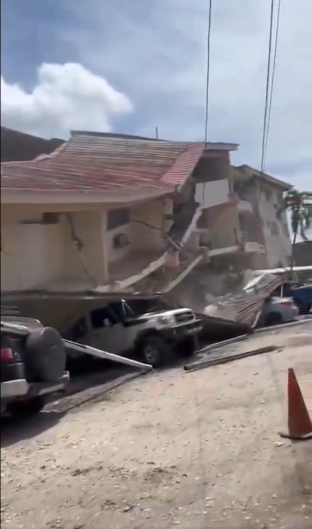 7.6 ile sallanan Panama'dan felaket görüntüleri