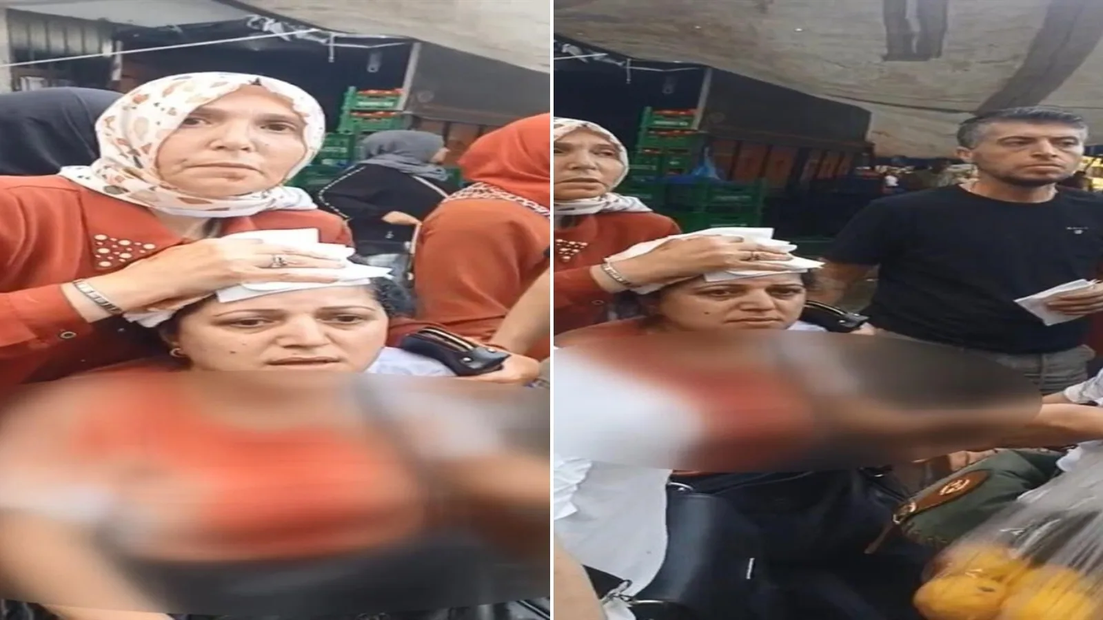 Pazarda Armut Seçme Kavgası: Kadın Yaralandı!