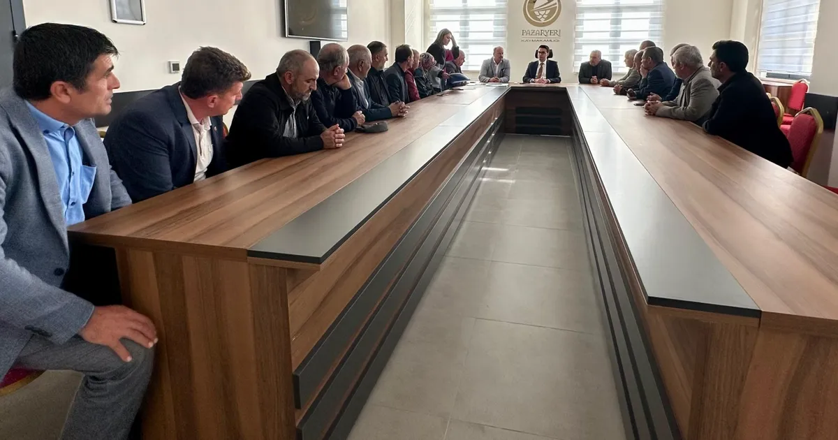 Pazaryeri’nde Muhtarlarla Önemli Buluşma