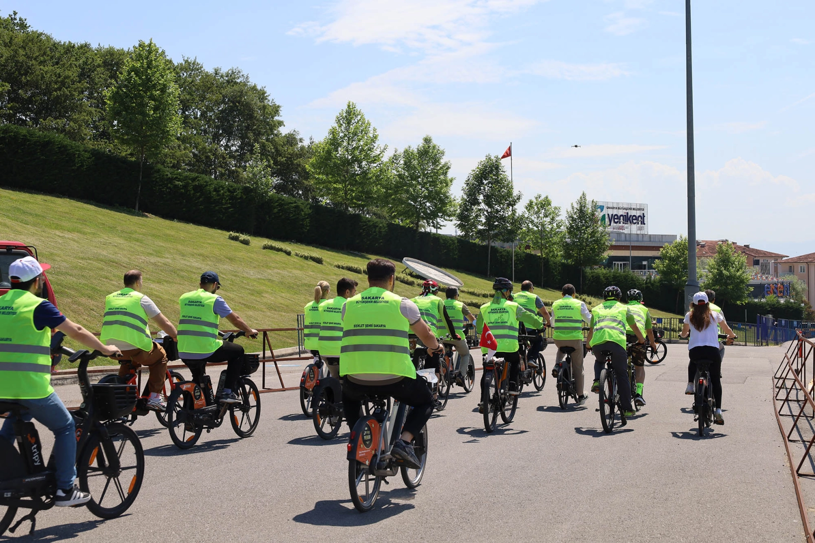 Pedal Çevirerek Sağlıklı Yaşamı Kutladılar