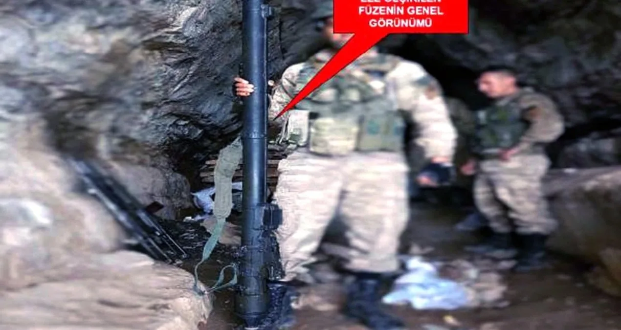 Pençe Kilit’te Ele Geçirilen Silahlar Şok Etti!