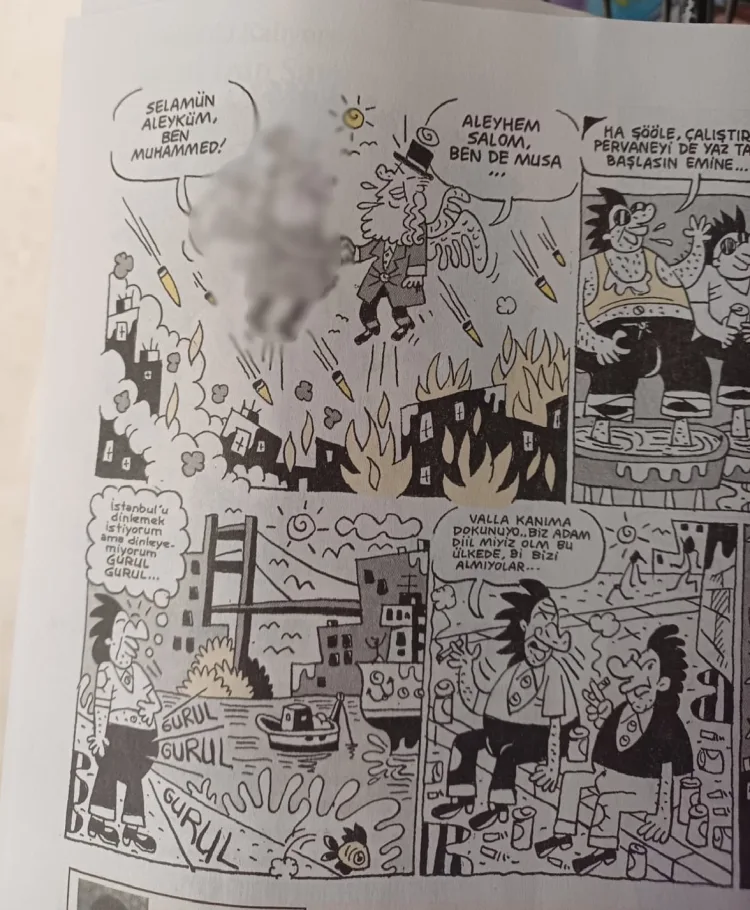 Peygamber Karikatürüne Tepki: 4 Gözaltı!